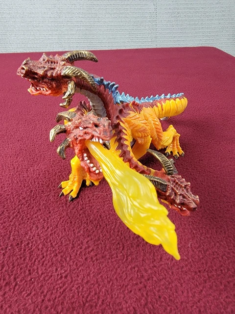 Fire Dragon 2010 Safari Three-Headed Hydra Figure - Collectible No