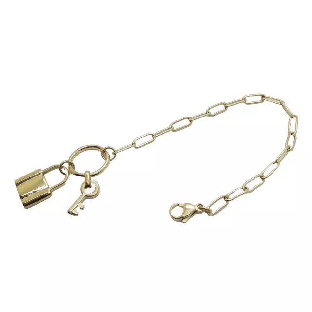 Bracciale bracciale a maglie donna in oro braccio a maglie sottili catena acciaio inox 840017