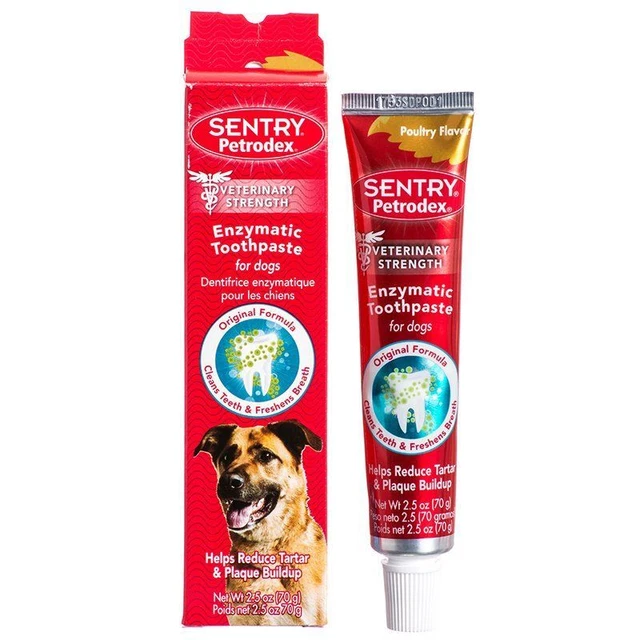 Petrodex Enzimática Pasta de Dientes para Perros Y Gatos, Corral Sabor - 74ml