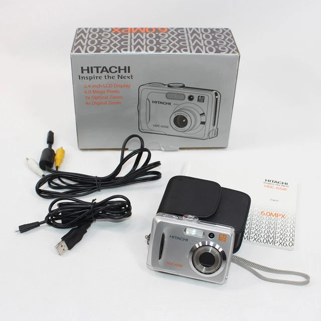 Hitachi HDC-651E 6.0MP 2.4" LCD Display 3x Optical Zoom 4x Digital Zoom