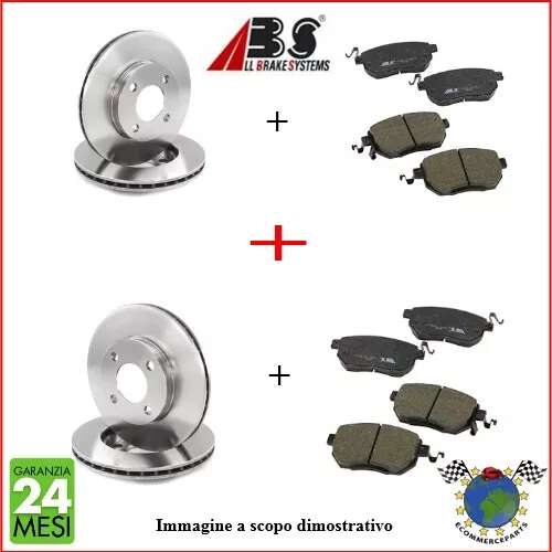 Kit Dischi E Pastiglie Freno Ant E Post Abs Per Citroen Ds5 Ds4 Peugeot 308