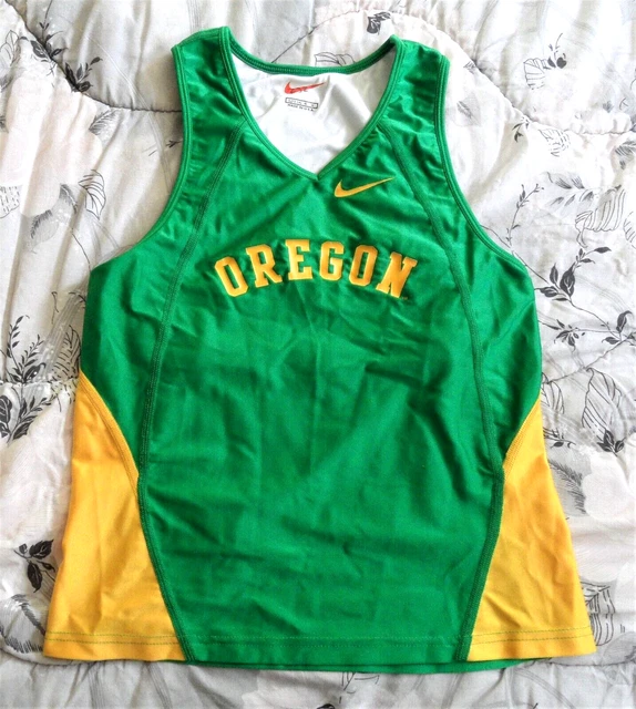 orig. 1990's Team-Issued!! OREGON DUCKS *Track & Field Women's NIKE SINGLET*