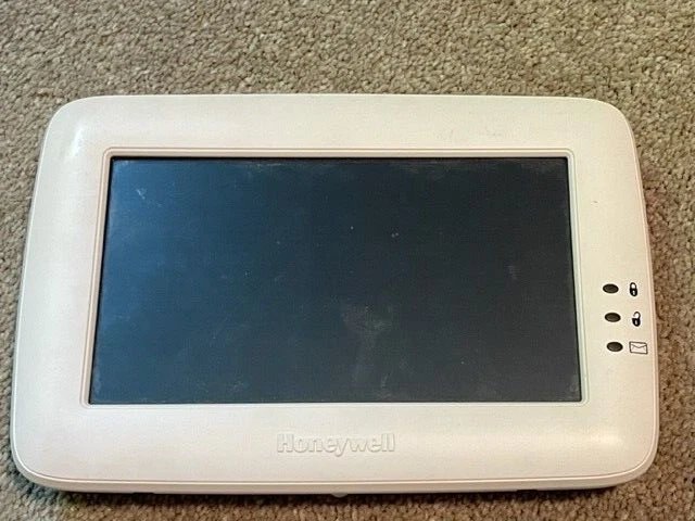 Teclado de alarma con pantalla táctil Honeywell 6280W usado teclado atenuado