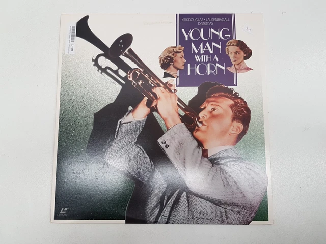 Young Man Wirh A Horn Kirk Douglas Doris Day Laserdisc Laser Disc Ld 11179