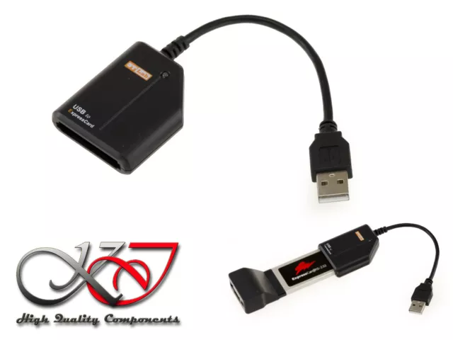 Convertisseur EXPRESS CARD vers USB - Pour ExpressCard 34mm ou 54mm