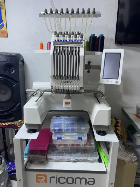 Data Stitch Embroidery Machine EM-1010, 10 Needle, (Ricoma) Professional
