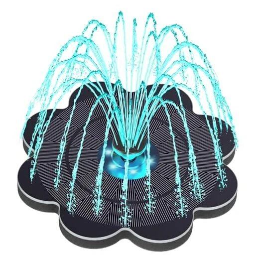 Girandola A Vento Plow & Hearth Con Luci LED Solari A Forma Di Fiore, Alta 190 Cm, Doppio Movimento - 2