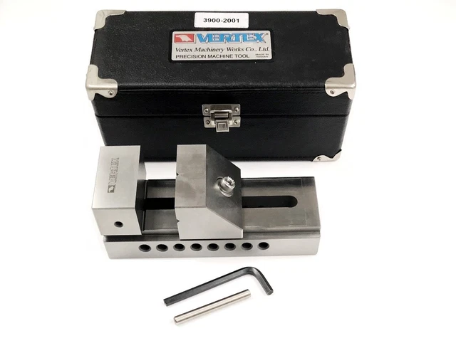 Vertex 3" Screwless Stainless Steel Toolmaker's Vise (3900-2001)