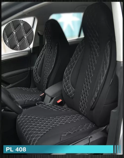 Autositzbezüge Maß Schonbezüge Sitzschoner Sitzbezug für Toyota Aygo I  (05-14)