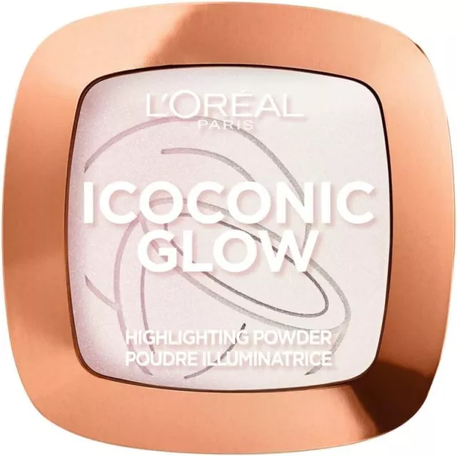 Evidenziatore a polvere L'Oréal Paris 01 bagliore icoonico nuovo