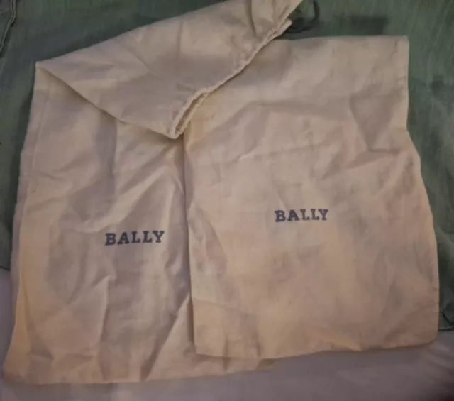 Pair of Bally Shoe Dust Bags