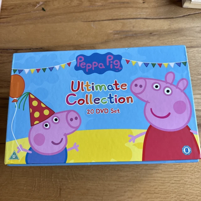 PEPPA PIG ULTIMATE Collection-20 Disc Kids Childrens DVD Boxset