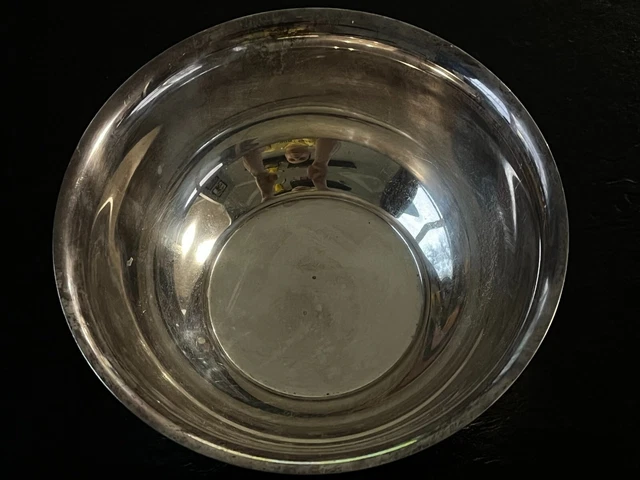 Antique Vintage Tiffany & Company Silverplate Metal Bowl 7 inches in diameter