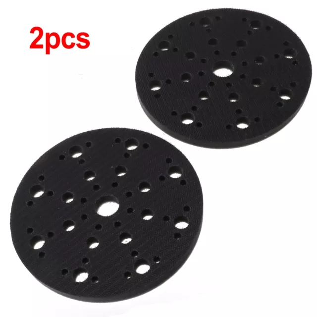 Mise Votre 15.2cm Ponceuse Soutien Patins Avec 2pcs Doux Éponge Interface Pads