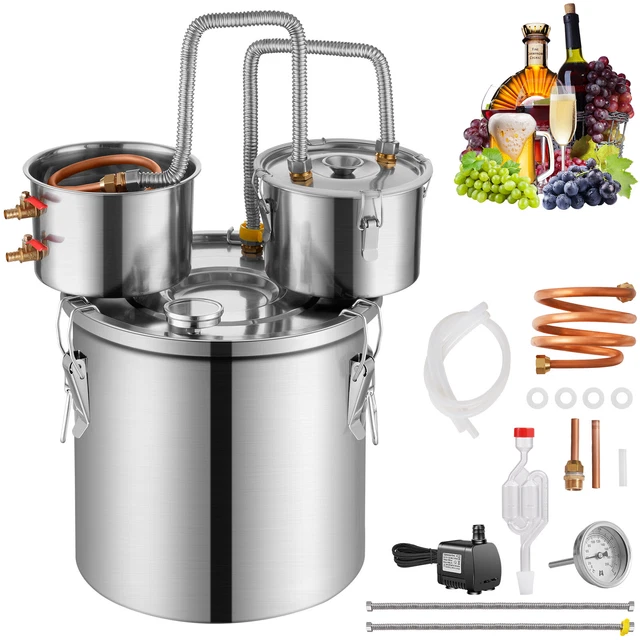 Distillateur D'eau Megahome En Inox Avec Carafe - Occasion (filtre Brita Maxtra+)