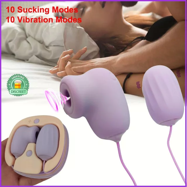 Sucking-Vibrating-Egg-G-Spot-Clitoris-Stimulator-Vibrator-Vaginal-Toy 2