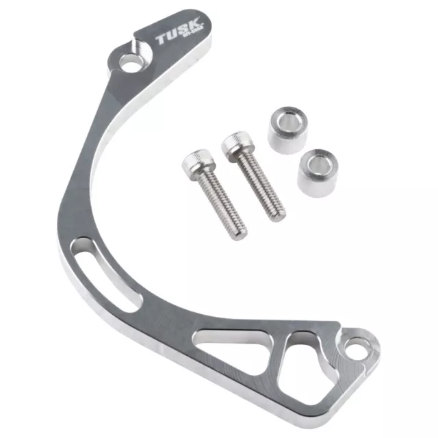 Tusk Billet Aluminum Case Saver Polished For YAMAHA RAPTOR 660 2001-2005