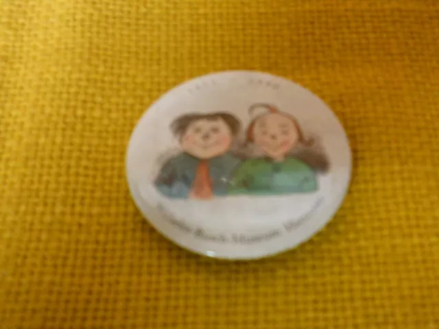 Pin / Button  Wilhelm Busch Museum Max und Moritz