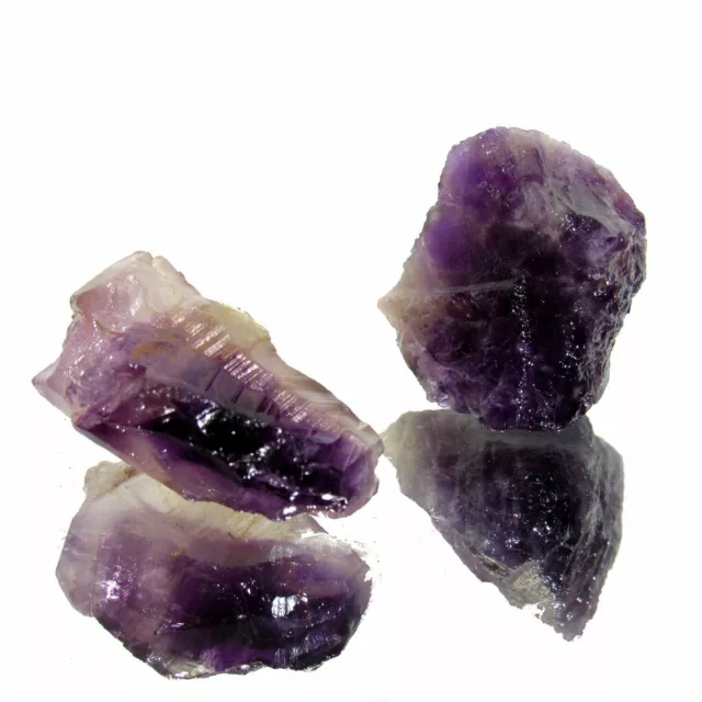 57,00 Cts Pietra preziosa non trattata naturale viola ametista brasiliana...