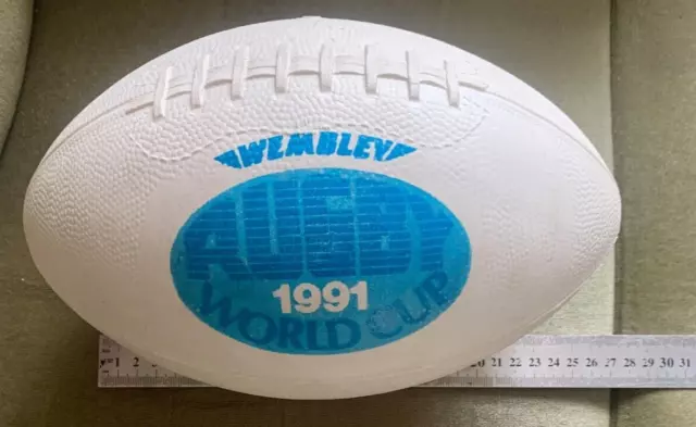 WEMBLEY  1991  Rugby Ball RARE UNUSED 2