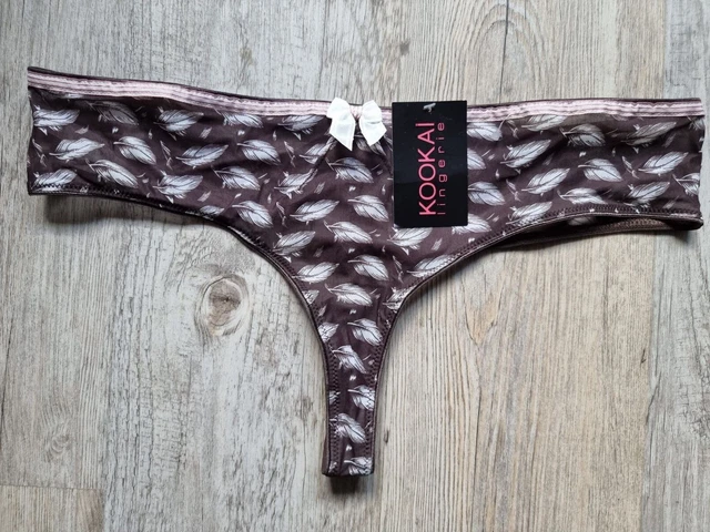 String Femme Aimée L Modèle Joie Taille 46 - Neuf Avec étiquettes, Dentelle Noire