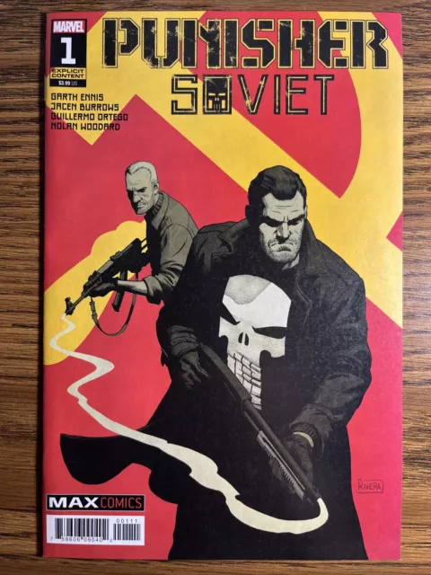 Punisher Soviet 1 Nm 1St Appearance Valery Stephanovich Marvel Max Comics 2019