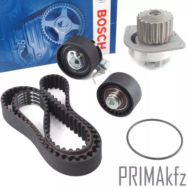 BOSCH Zahnriemen + Rollen + Wasserpumpe für Citroen Berlingo C2 C3 Peugeot 1.6