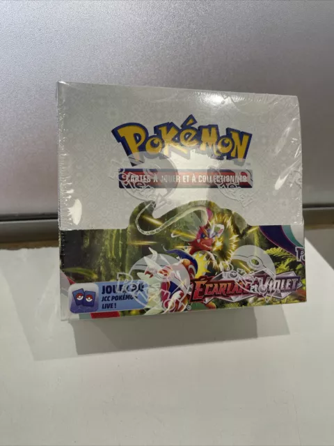 Display Pokemon Ecarlate et Violet EV01 - scéllée FR Neuf  Scellé