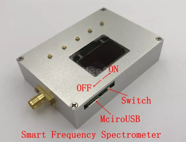 3GHz Spectrum Analyzer RF Signal Source For WiFi BLE LT GSM GPRS 83.5-3000MHz 2