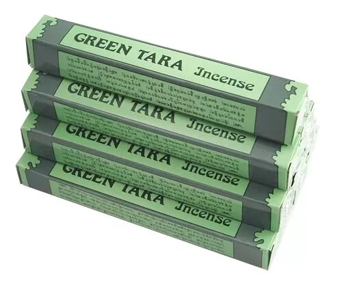 10 Packungen Green Tara Räucherstäbchen