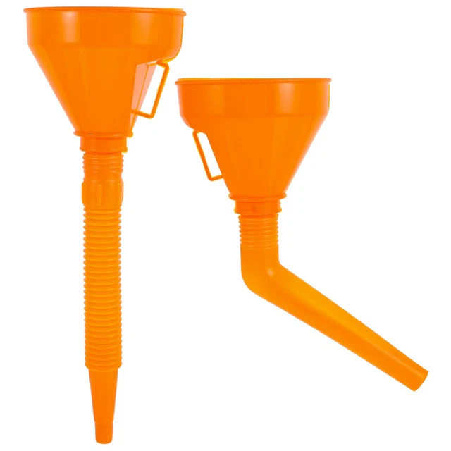 2 pezzi imbuto liquido olio motore imbuto auto imbuto serbatoio