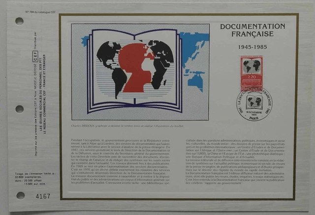 Feuillet CEF 1er jour 989 1990 Premier Mai Ouvrier Centenaire