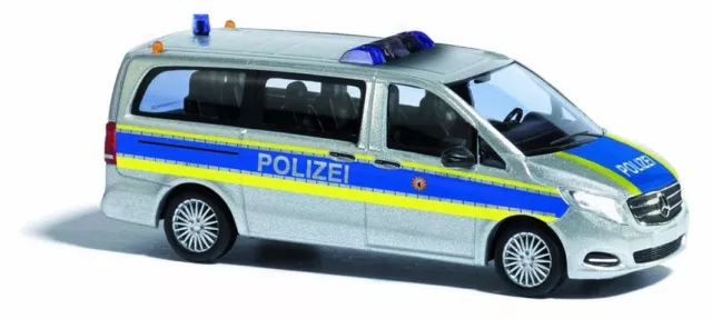 BUSCH 51170 Spur H0 Mercedes V-Klasse Autobahnpolizei #NEU in OVP#