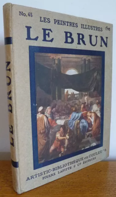 Livre d'Art - Charles LE BRUN  (La Table des matières est en photo)