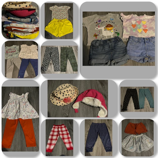 pacchetto vestiti ragazze età 2-3 anni.                      (c31)