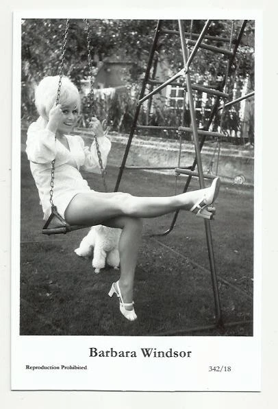 (Bx26) Barbara Windsor Swiftsure Photo Postcard (342/18) Filmstar Pin Up Glamor