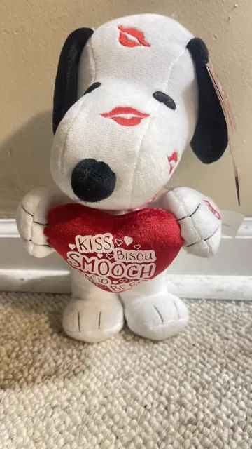 NWT Peanuts Snoopy Animated Singing Plush Marshall’s Valentine's Day TESTED