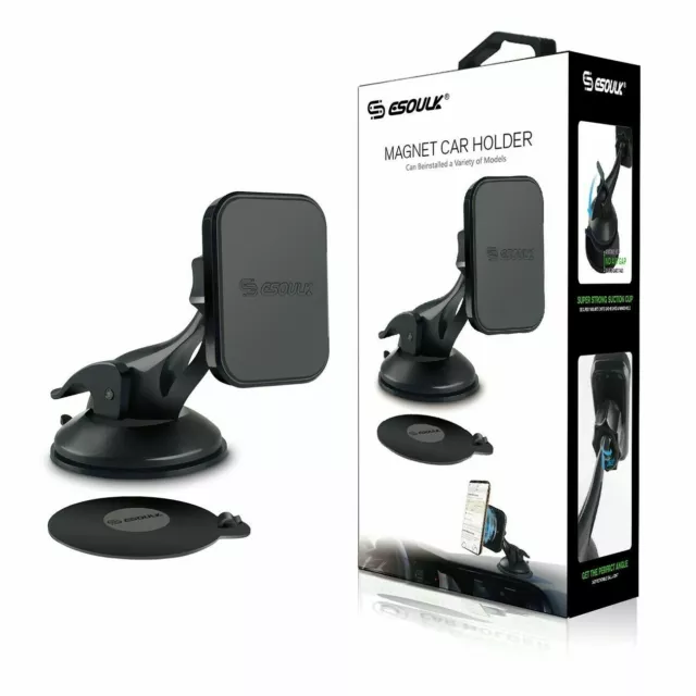 Universal Magnetic Car Mount Holder Windshield Dashboard For iPhone Galaxy GPS