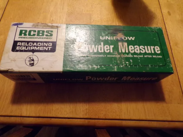 rcbs uniflow ii powder measure