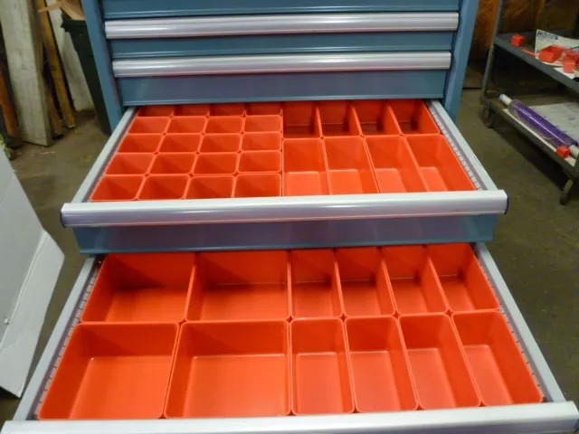 94 PLASTIC BOXES Drawer Dividers Fit Armstrong Medical Herman