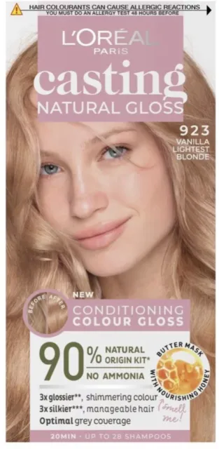 L’Oreal Casting Natural Gloss - 923 Vanilla Lightest Blonde