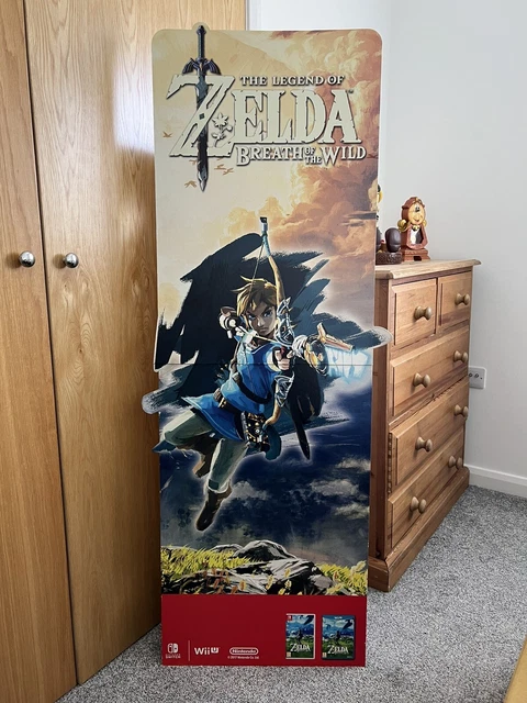 LEGEND OF ZELDA Breath Of The Wild Standee Promo Rare 150 00 legend-of-zelda-breath-of-the-wild-standee-promo-rare-150-00