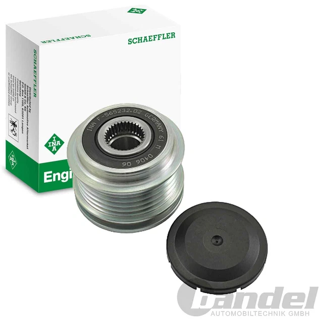 INA RUOTA LIBERA GENERATORE DISCO CINGHIA ILLUMINATORE per ABARTH 124 ALFA ROMEO