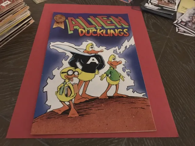 Alien Ducklings #1 October 1986 Blackthorne Comics + Bonus Comic
