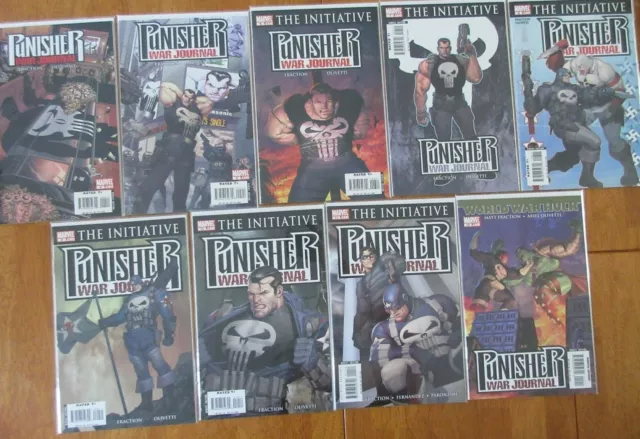 The Punisher: War Journal  #4-12 Marvel 2007 Comic Books VF/NM