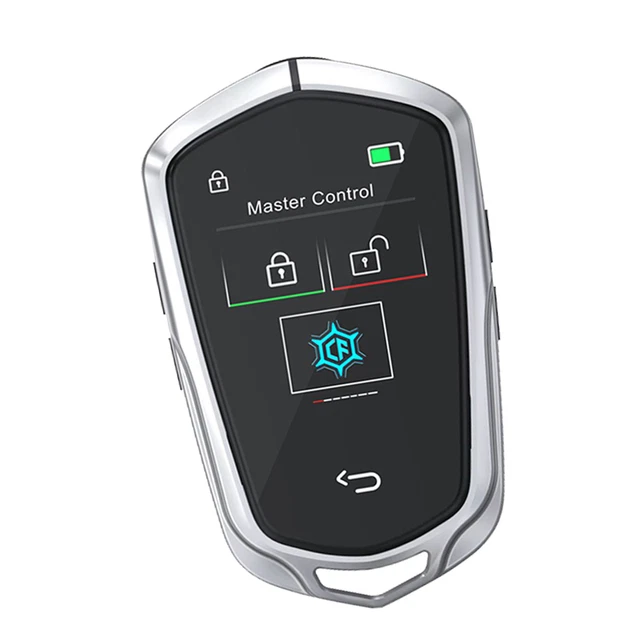 Universal Digital Smart Remote Car LCD Key Fob Waterproof With Keyless Function