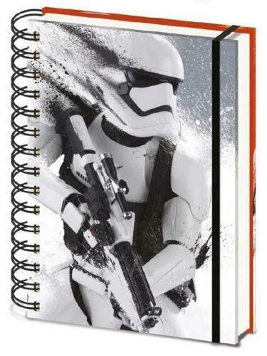 QUADERNO STAR WARS 7 VII A5 15x21 CM STORMTROOPER TROOPER CINEMA #1