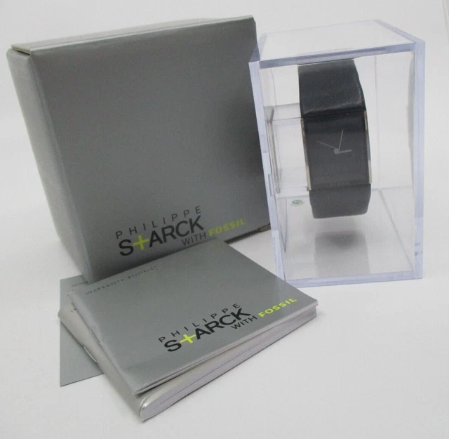 Montre Digitale PHILIPPE STARCK × FOSSIL - Ref PKSTRK4 - Unisexe - Occasion Avec Boîte