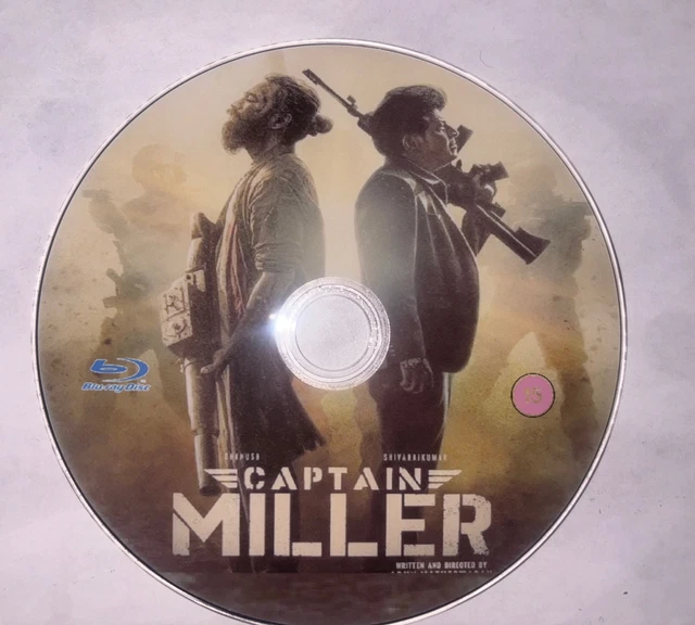 CAPTAIN MILLER 2024 Bluray Disk multi audio/Telugu/Tamil £6.00
