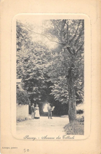 Cpa 91 Pusay Avenue Des Lilleuls